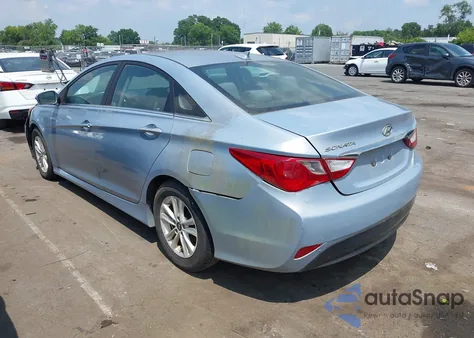 2014 Hyundai Sonata Gls из США, поврежденный, VIN 5NPEB4AC3EH830711
